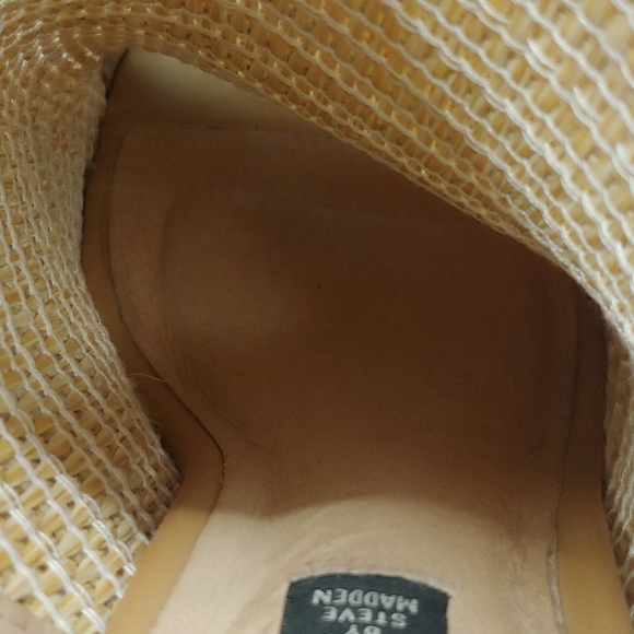 Steven Raffia Sweep Pump Natural Multi-10 - Picture 10 of 14